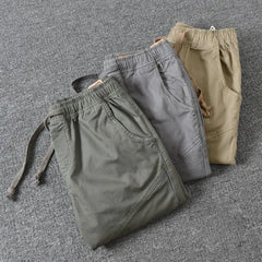 Pantalon de jogging élégant sport couleur Pure pantalon mince couleur unie homme Cargo pantalon hommes vêtements