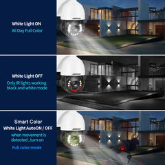 Caméra de Surveillance IP POE hd 8MP PTZ 4K, dispositif de sécurité sans fil, avec Zoom optique couleur nuit, SONY IMX415, Audio et vidéo, Compatible avec Hikvision, RSTP