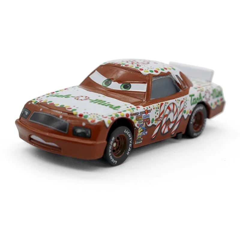 Tous les styles Disney Pixar Cars métal moulé sous pression voitures modèle Lightning McQueen alliage voiture numéro 4.19.28.36.51 101 série de course jouet