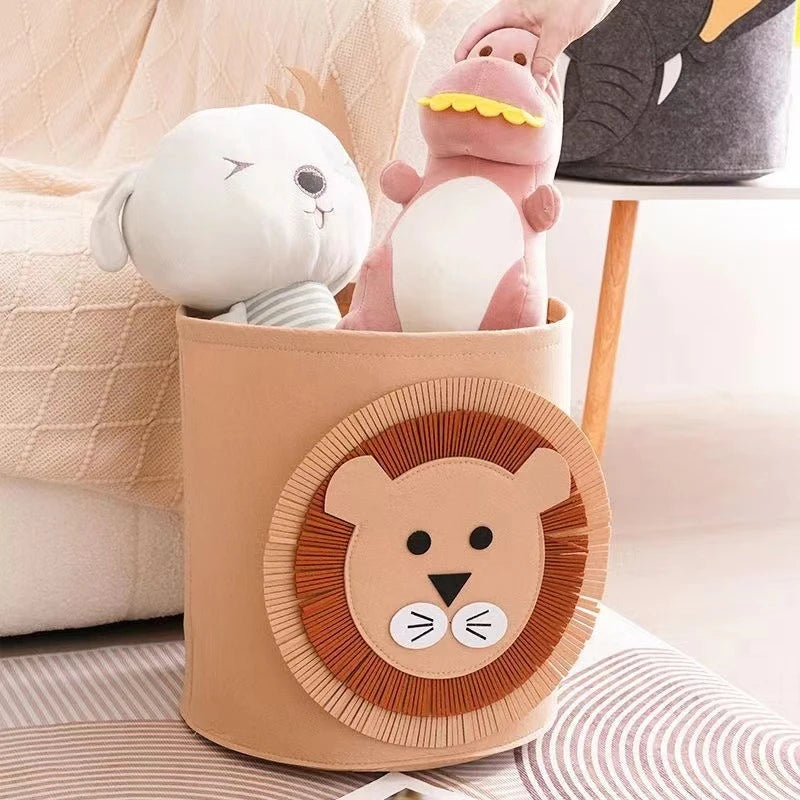 Seau de rangement de jouets de bébé de grande capacité, grand panier à linge, panier de rangement de jouets pour enfants, organisateur de vêtements
