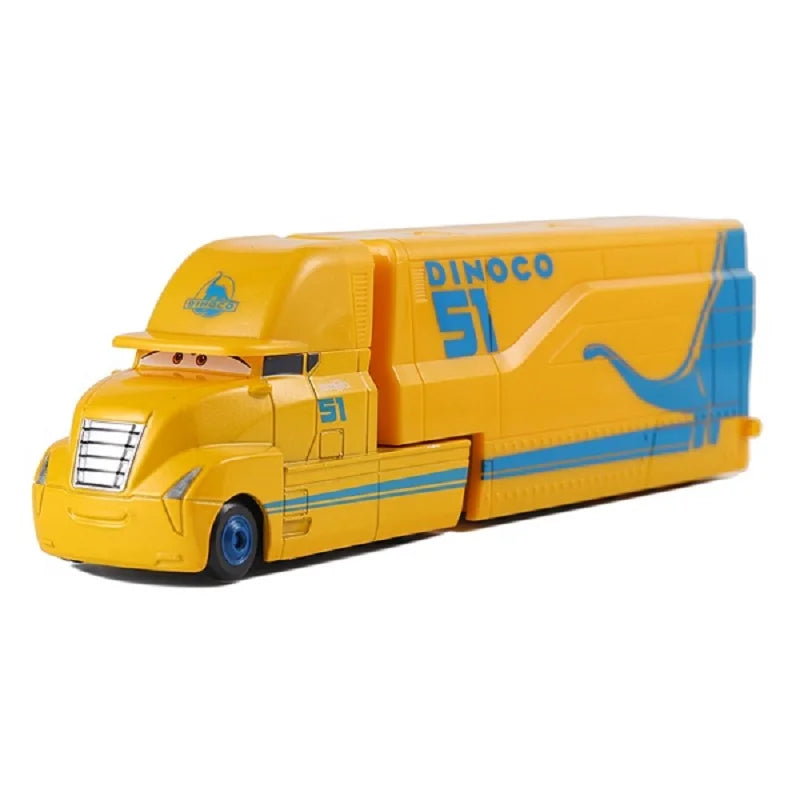 Disney Pixar Cars 2 3 Lightning McQueen Mack oncle Jackson Storm voiture camion 1:55 véhicule moulé sous pression jouets en métal cadeau pour enfants enfant