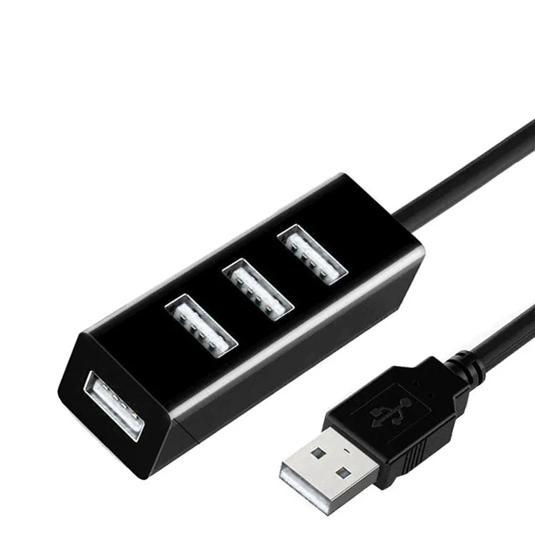 Hub USB Multi 2.0 Hub USB répartiteur adaptateur d'alimentation haute vitesse 4 ports tout en un pour PC Windows accessoires informatiques