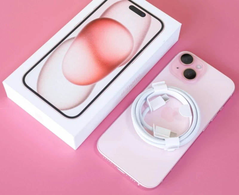 Téléphone portable Super Retina XDR OLED, iPhone 15 Touristes, Eep6.1 ", 128 Go, 256 Go, 512 Go, Dean, 6 Go de RAM, Face ID, NDavid, A16, Original, Nouveau, 98%