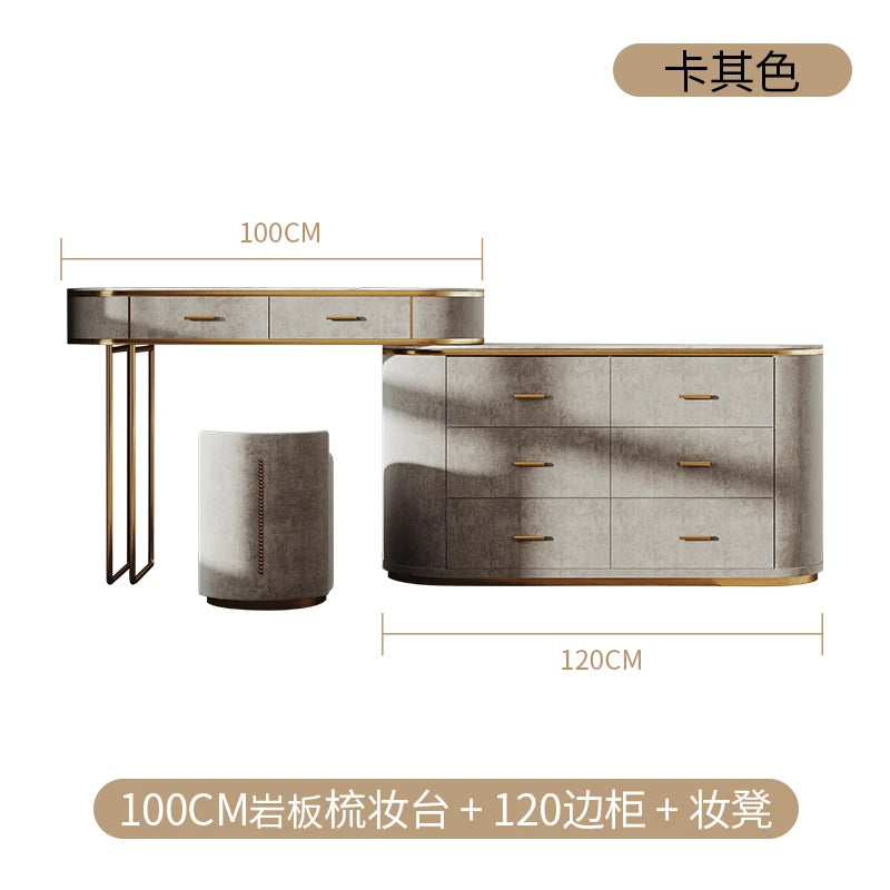 Fille jardin vanité Table chambre miroir moderne salle De bain coiffeuse bijoux organisateur Mesa De Maquillaje meubles à la mode