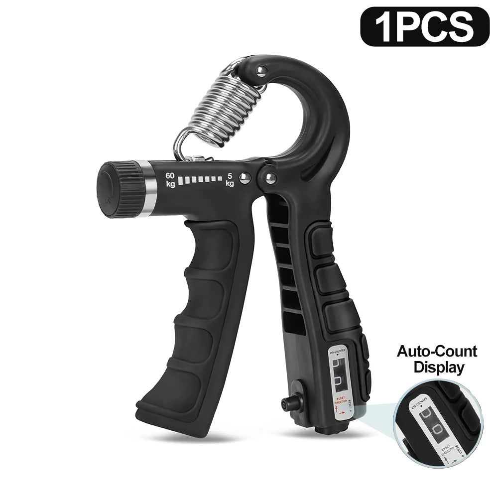Pince à main lourde réglable 5-60Kg, exercice de Fitness, entraînement du poignet, pince à doigt, renforcement des mains pour Patient