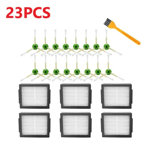 Sac à poussière avec filtre Hepa pour brosse latérale principale, pièces de rechange pour aspirateur Robot iRobot Roomba i3 i4 i6 i7 i8 j7 E5 E6 E7, accessoires