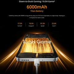 Realme 14 5G Smartphone Snapdragon 6 Gen 4 Chipset 120Hz 6.67 pouces AMOLED affichage 6000mAh batterie NFC Google Play téléphone portable