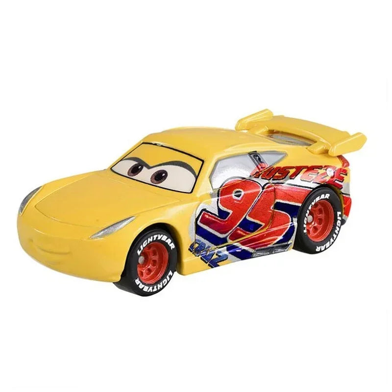Voiture 2 Miss Fritter Pixar Lightning Mcqueen Collection Mini voitures de course 3 Cruz Ramirez Frank Queen jouet enfant Dinoco Guido Luigi