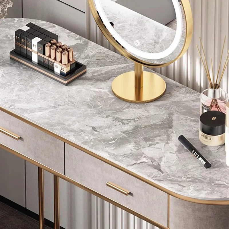 Fille jardin vanité Table chambre miroir moderne salle De bain coiffeuse bijoux organisateur Mesa De Maquillaje meubles à la mode