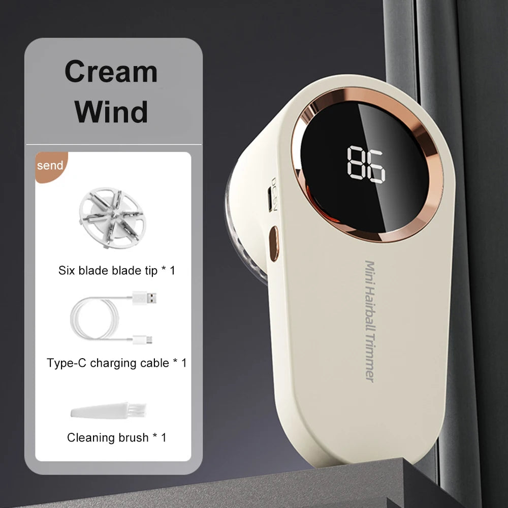 Dissolvant de peluches électrique, rasoir en tissu à granulés Rechargeable, affichage LED, dissolvant de peluches, boules de poils portables, dissolvant de peluches pour vêtements