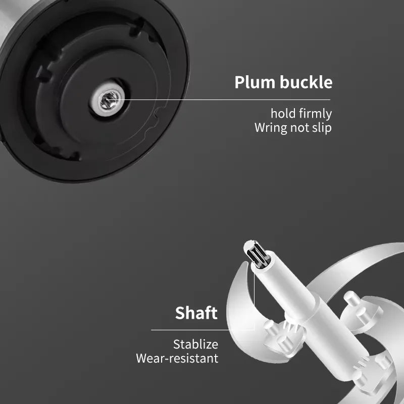 Hachoir de cuisine domestique, broyeur alimentaire en acier inoxydable, petit hachoir à viande électrique automatique 2L 3L