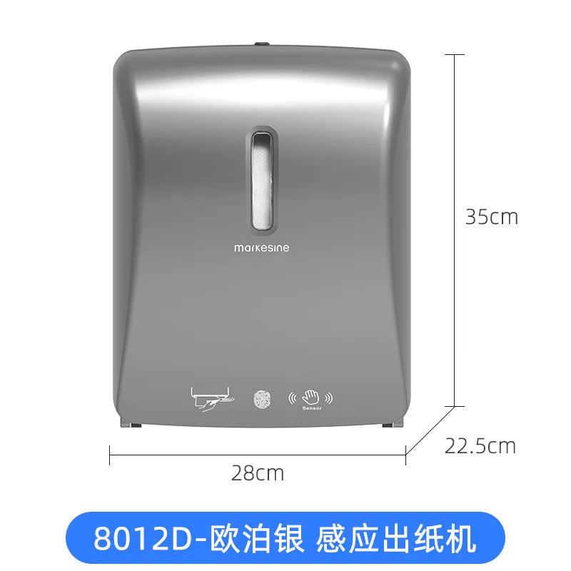 Machine à papier à Induction, distributeur de mouchoirs intelligent, porte-papier électrique, boîte de papier d'essuyage automatique des mains, usage commercial