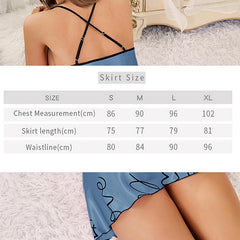 Vêtements de nuit sexy femmes soie licou chemise de nuit nuit sexs robe dames bretelles pyjamas rose vêtements de détente doux vêtements de nuit Homewear