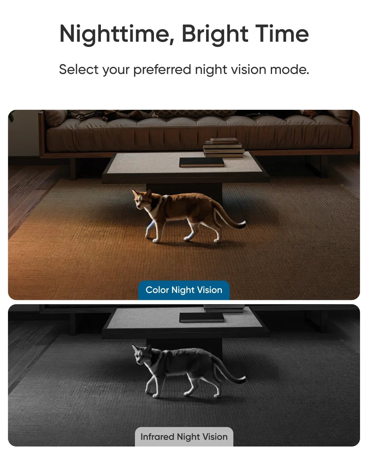 eufy Security Indoor Cam E30 Caméra de sécurité à résolution 4K avec 360 °   Enregistrement PTZ 7/24 suivi AI avec mini caméra humaine Wi-Fi