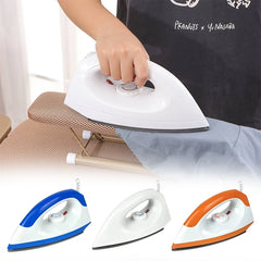 Fer électrique 1000W, 5 vitesses réglables, repassage à sec domestique sans fer à eau, perçage à chaud, transfert de chaleur pour la maison et les voyages