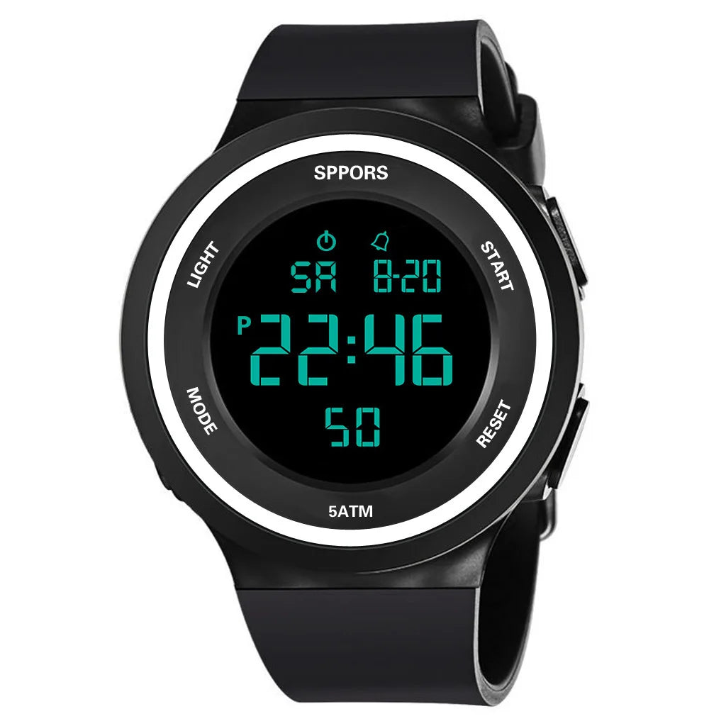 Montres lumineuses montre électronique pour hommes montres militaires étanche natation Sport de plein air montre-bracelet Silicone mode heures Relojes