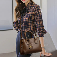 Sac à Main en Cuir PU à 3 Couches pour Femme, Sacoche de Luxe à Bandoulière de Bonne Qualité, à la Mode