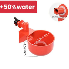 Bol à boire automatique pour volaille, 5/10/20 pièces, tasses d'eau pour poulet, canard, Machine à boire, bols suspendus, distributeur d'eau