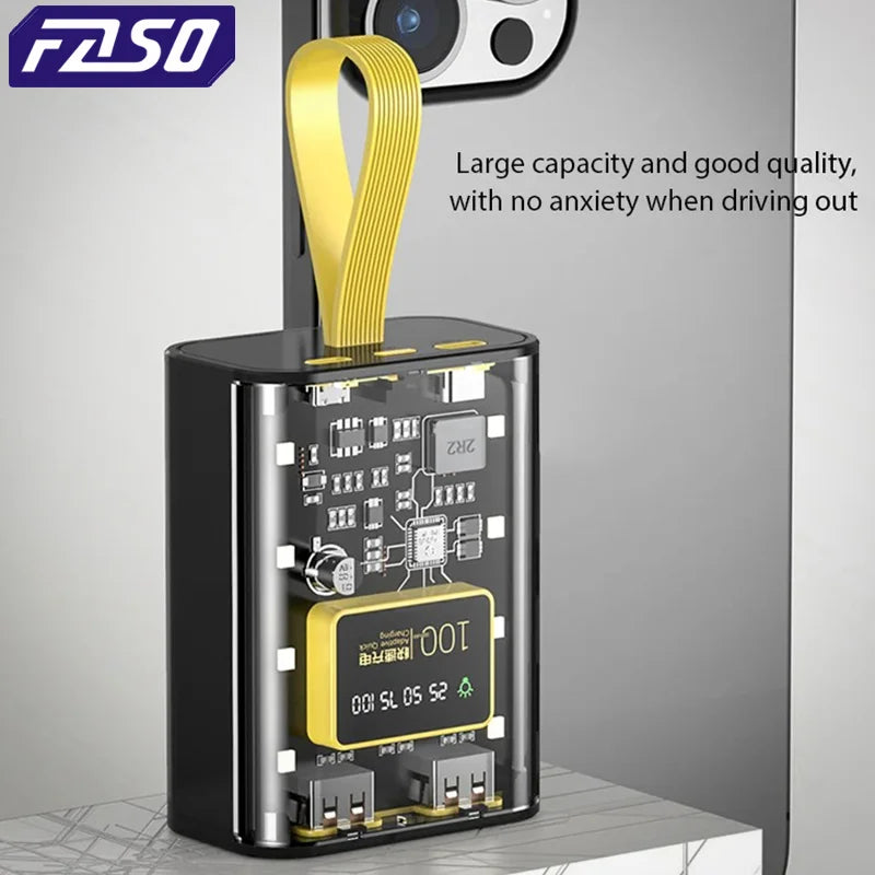 FASO 3*18650 étuis de batterie externe stockage de batterie veilleuse double Charge USB coque de bricolage pour iPhone Xiaomi 18650 boîte de rangement de batterie