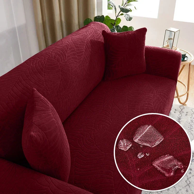 Housse de canapé Jacquard épaisse et imperméable, pour salon, 1/2/3/4 places, housse de canapé d'angle en forme de L