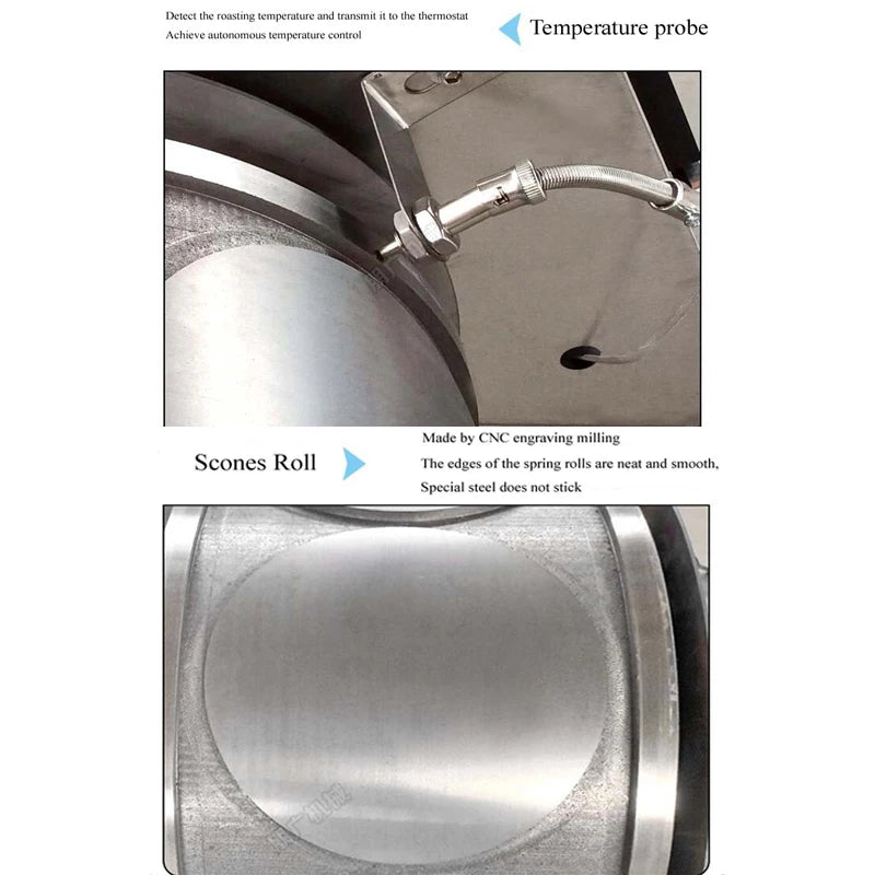 Tortilla de maïs industrielle automatique faisant la Machine de presse Roti Chapati fabricant printemps rouleau peau gâteau pressage Machines