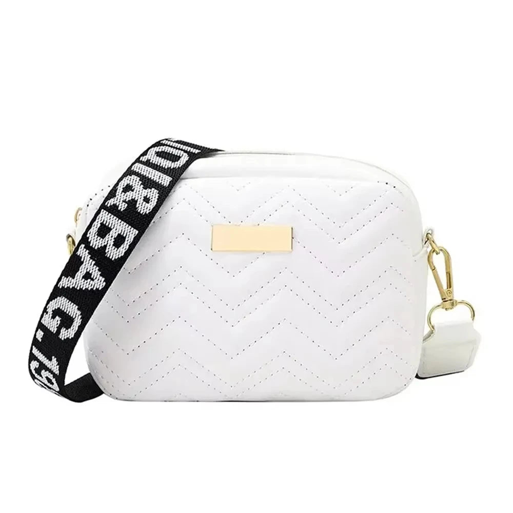 Sac messager avec broderie Lingge pour femme, sac à bandoulière pour femme, sac à bandoulière à la mode pour femme, initié à l'appareil photo, tendance, 1PC