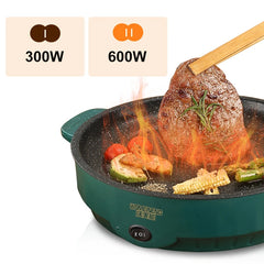 Multicuiseur électrique poêle électrique 220V maison Barbecue Steak frit poisson Omelette poêle antiadhésive Machine de cuisson