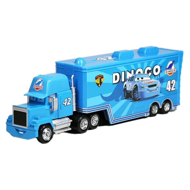 Disney Pixar Cars 2 3 Lightning McQueen Mack oncle Jackson Storm voiture camion 1:55 véhicule moulé sous pression jouets en métal cadeau pour enfants enfant