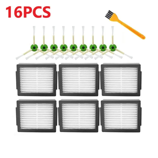 Sac à poussière avec filtre Hepa pour brosse latérale principale, pièces de rechange pour aspirateur Robot iRobot Roomba i3 i4 i6 i7 i8 j7 E5 E6 E7, accessoires