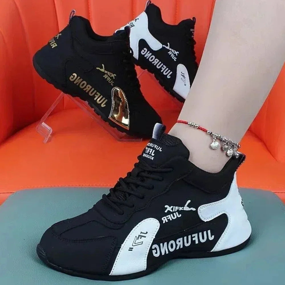 chaussures pour les femmes d’été respirant dames lacets sports plate-forme baskets femmes marche chaussures de créateur zapatos de mujer