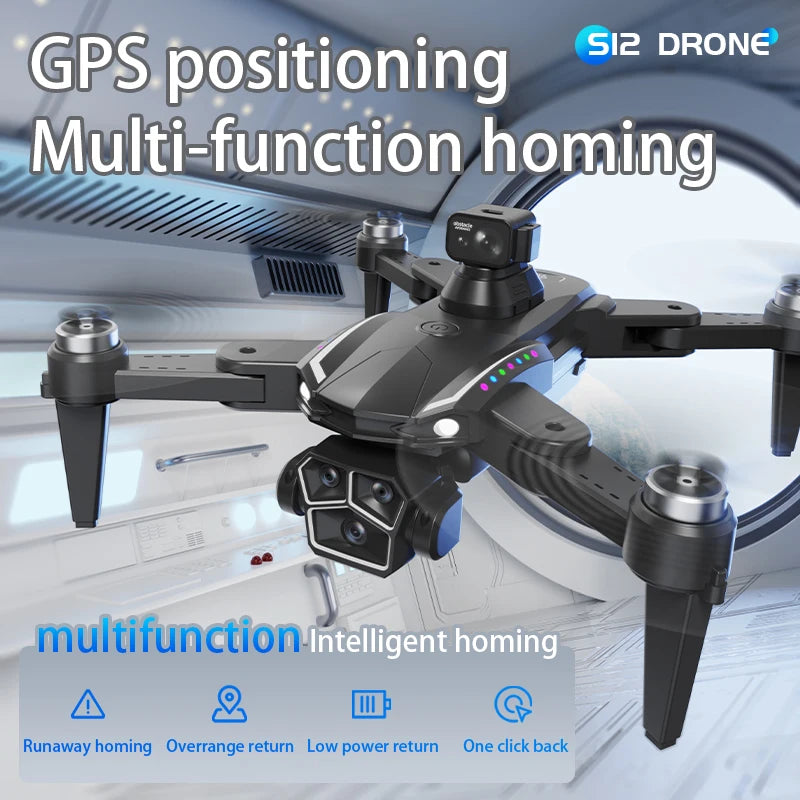 Xiaomi Mijia S12 Drone 8K professionnel GPS HD caméra Drones 5G WIFI 4k 4.3 pouces grand écran télécommande quadrirotor RC Dron