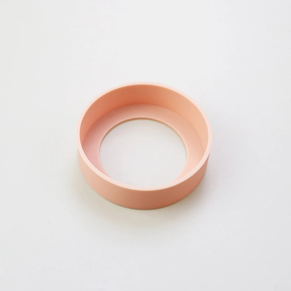 Couvercle inférieur de tasse en Silicone de 7cm, gaine de manchon de dessous de verre, anneau inférieur de tasse de 70MM, résistant à l'usure, couvercle inférieur incassable