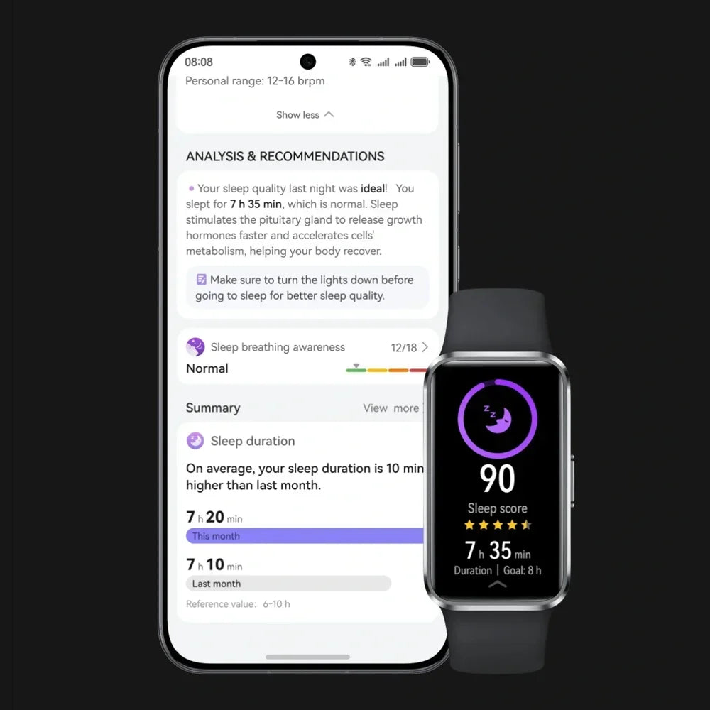 Montre connectée Huawei Band 10, originale, Compatible avec IOS et Android, suivi du sommeil, moniteur de santé, autonomie de 14 jours, nouvelle collection 2025