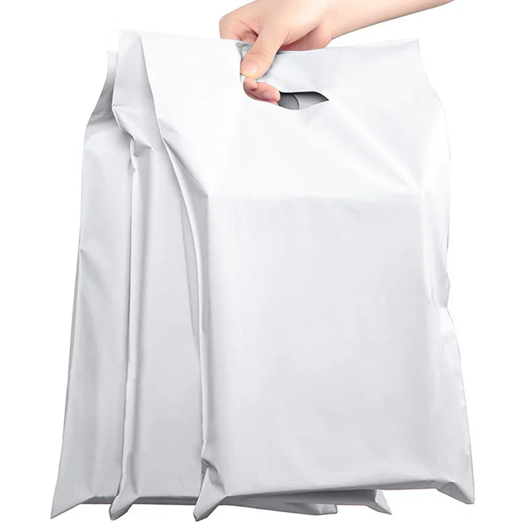 Sacs d'expédition personnalisés, 50 pièces, boîte à chaussures cadeau en plastique, sacs d'emballage de produits, sacs Express étanches, impression de Logo