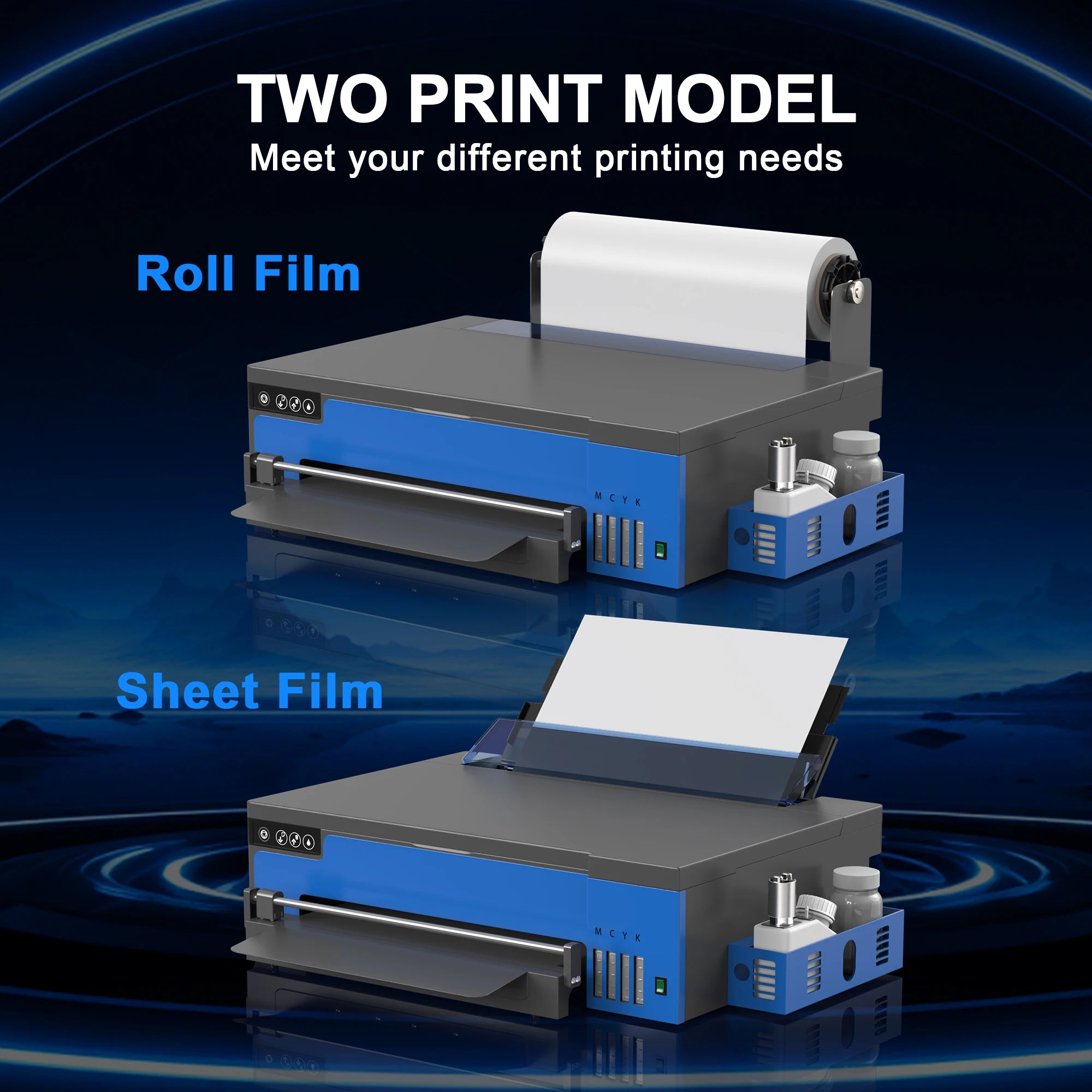 Imprimante A3 XP600 DTF, Machine d'impression par transfert Direct sur Film, impresora dtf a3 avec rouleau d'alimentation, imprimante de t-shirts pour tous les textiles