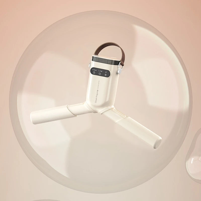 Youpin SmartFrog mini électrique Portable chauffé sèche-linge machine de séchage chaussures vêtements étendoir cintres pliable chauffage