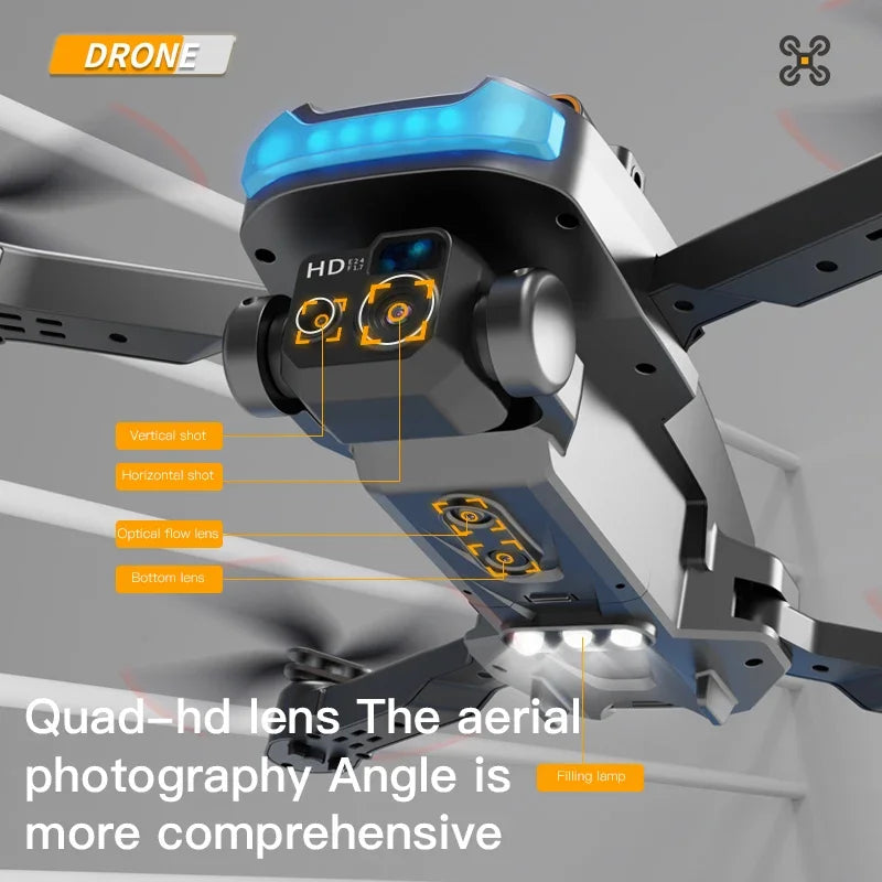 Xiaomi P15 Drone 4K caméra professionnelle 8K GPS HD photographie aérienne double caméra omnidirectionnelle évitement d'obstacles Drone