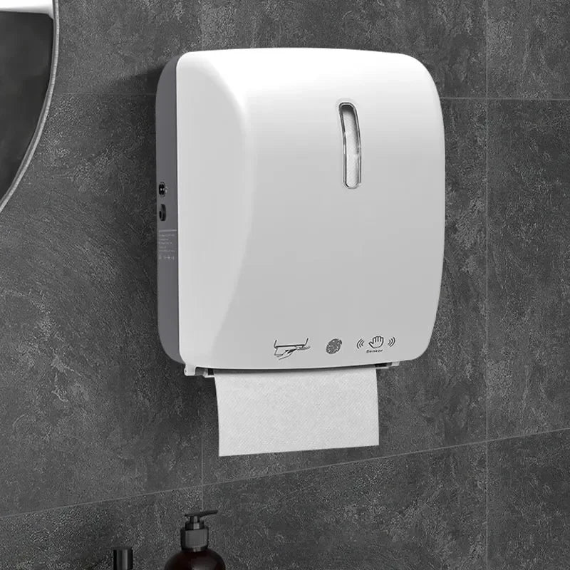 Machine à papier à Induction, distributeur de mouchoirs intelligent, porte-papier électrique, boîte de papier d'essuyage automatique des mains, usage commercial