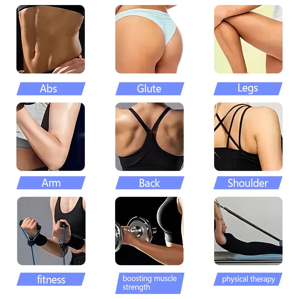 Bandes de résistance, bandes d'exercice, bandes de travail avec poignées pour hommes et femmes, équipement de gymnastique à domicile pour l'entraînement de force