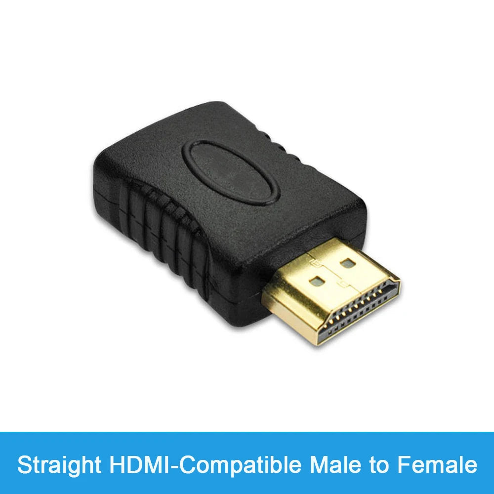 Adaptateur Compatible HDMI, convertisseur mâle à femelle à Angle droit de 90 à 270 degrés, connecteur HD 4K, prolongateur Mini/Micro Compatible HDMI