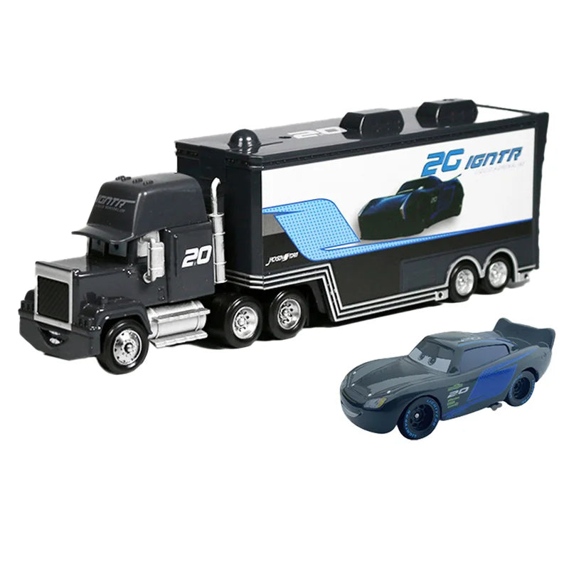 Voitures 2 Jackson Storm Truck Car Disney Pixar Truck Cars 20 Racing 3 2 Jouet Lightning McQueen Black Chick Hicks Métal Enfants Cadeau