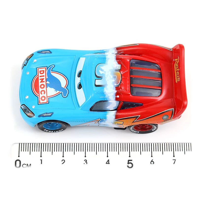 Voitures Disney Pixar voiture 2 3 alliage voiture foudre McQueen Jackson tempête Mack Sally camion moulé sous pression modèle jouet enfants cadeau d'anniversaire