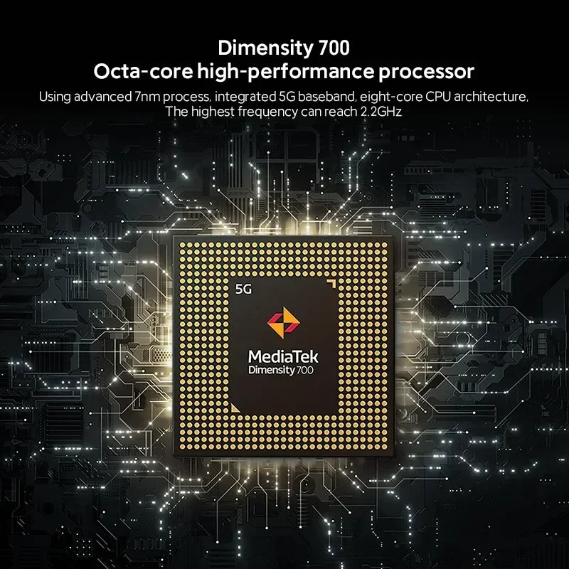 Xiaomi-Smartphone Redmi Note 10 5G, Dimrespondance 7nm, Écran 128 ", Appareil photo 48MP, 256 mAh, Global Dean, 700 Go, 6.5 Go, 5000mAh