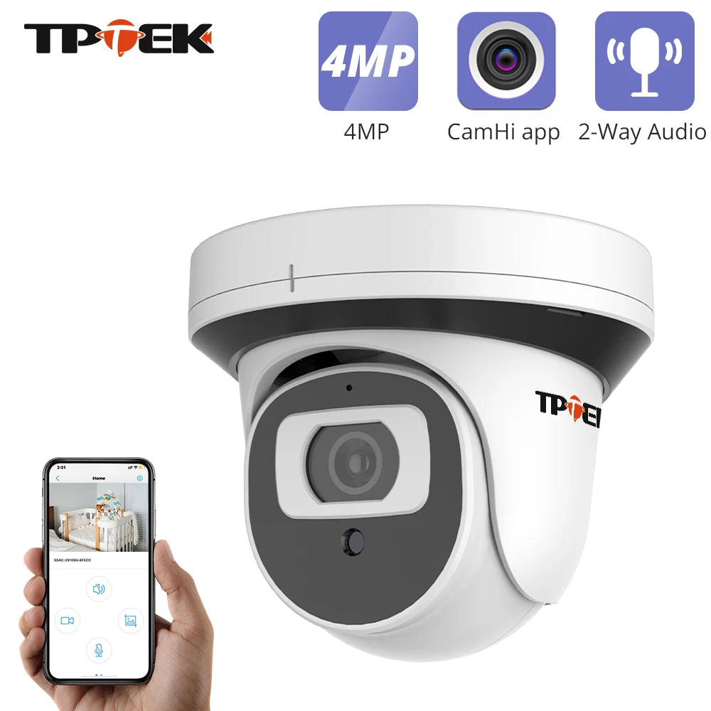 4MP IP Wifi caméra 2.8mm vidéo Surveillance caméra sans fil intérieure maison bidirectionnelle Audio sécurité Protection Camara CamHi Wi-Fi Cam