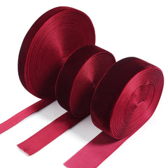Ruban en velours 5-10yards 6/10/15/25/32mm, décoration de fête de mariage, ruban fait à la main, emballage cadeau, nœud papillon pour cheveux, ruban de noël à faire soi-même