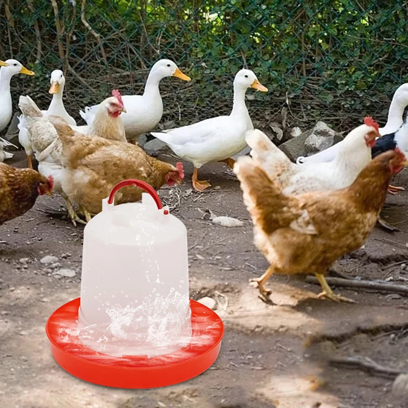 Distributeur d'eau automatique pour poulet, 1.5/2.5/4l, abreuvoir pour poussins, seau, outils agricoles, abreuvoir pour caille, abreuvoir pour oiseaux, alimentation pour volaille