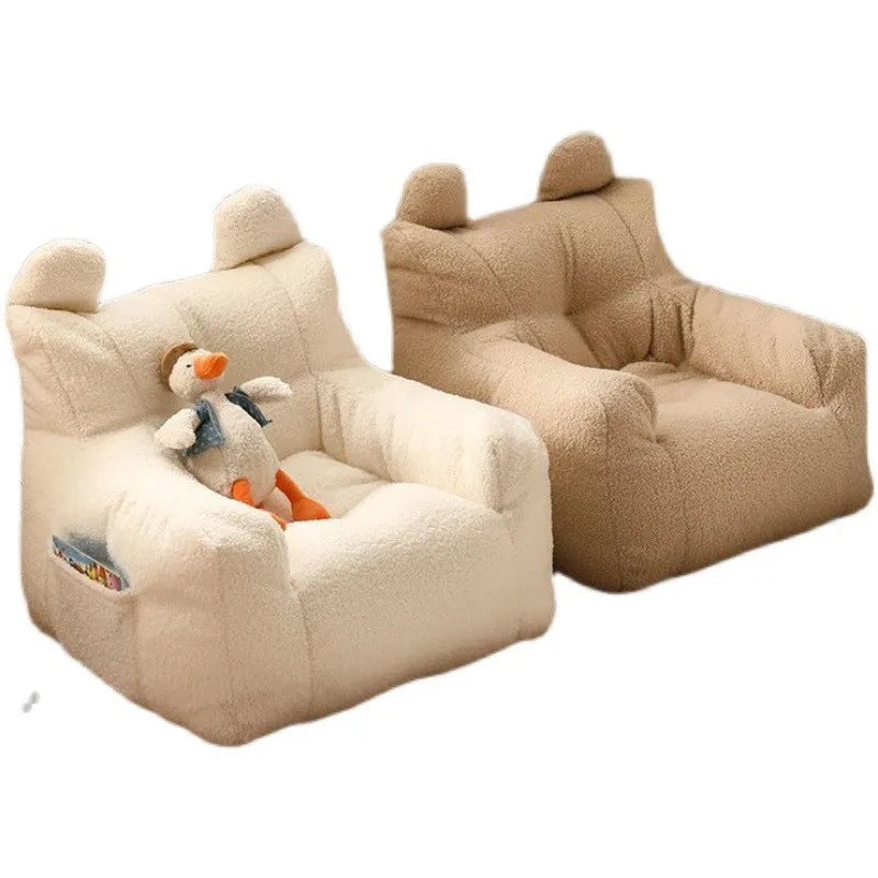 Canapé simple chaise siège de dessin animé bébé canapé enfants canapé mignon paresseux pouf écologique épaissi Portable canapé chaise