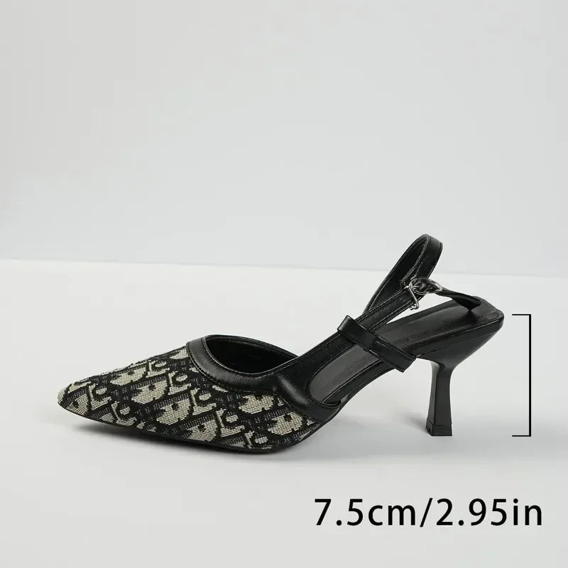 Sandales de luxe de haute qualité pour femmes, marque de mode décontractée, talons hauts, confortables et élégantes, chaussures d'été à talons hauts pour femmes