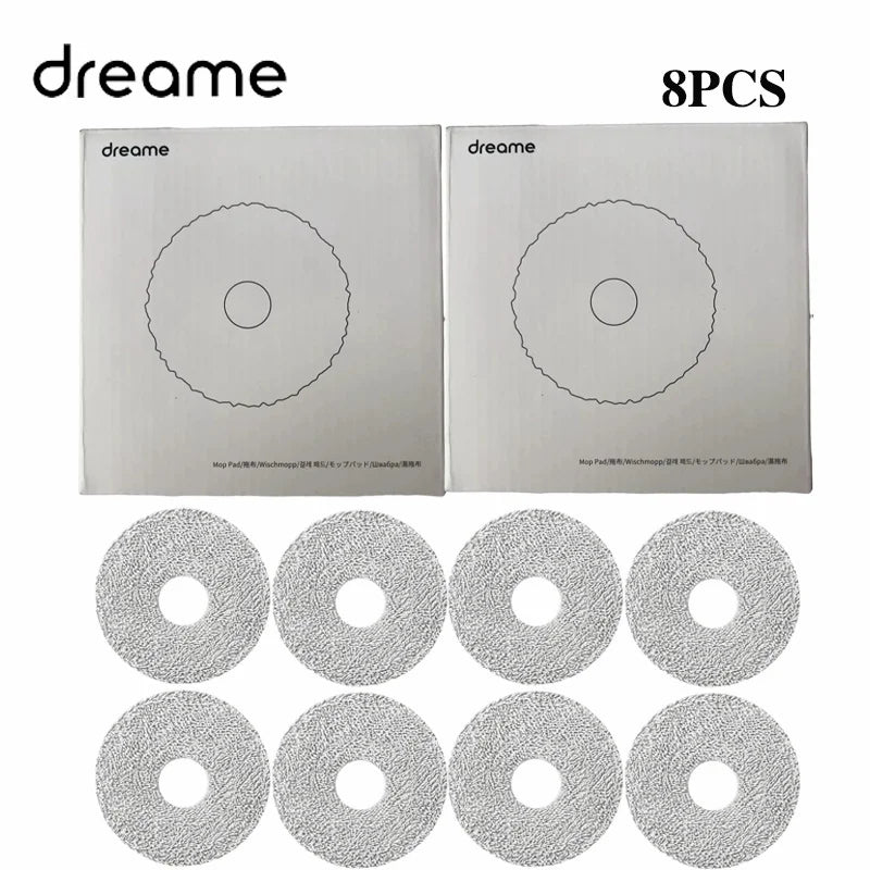 Dreame X40 Ultra/X50 Ultra pièces en tissu de vadrouille pour Dreame L10s Pro Ultra chaleur/L20 Ultra tampons de vadrouille rotatives accessoires d'origine
