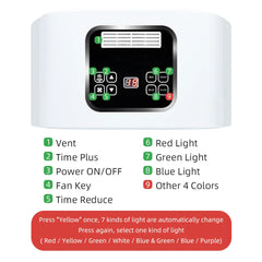 Photothérapie faciale LED 7 couleurs Photon PDT masque LED traitement Machine de beauté professionnelle SPA équipement de soins de la peau du corps du visage